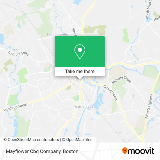 Mayflower Cbd Company map