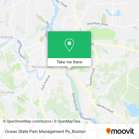 Ocean State Pain Management Pc map