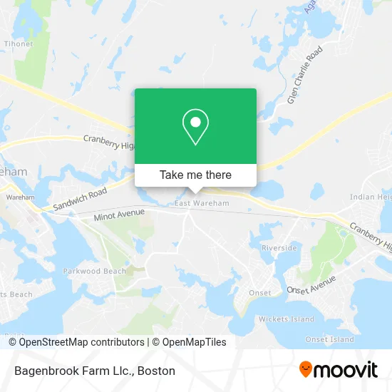 Bagenbrook Farm Llc. map