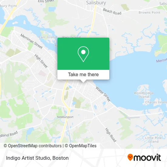 Indigo Artist Studio map
