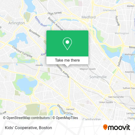 Kids' Cooperative map