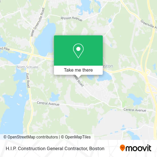 H.I.P. Construction General Contractor map