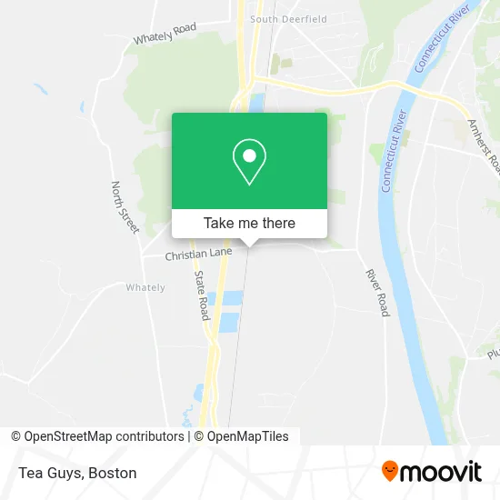 Tea Guys map