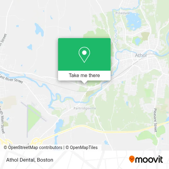 Athol Dental map