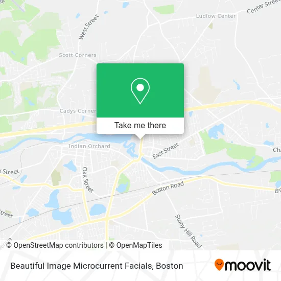 Beautiful Image Microcurrent Facials map