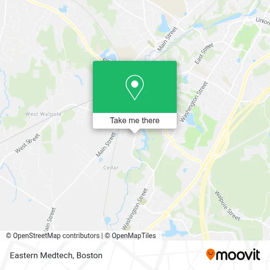 Eastern Medtech map