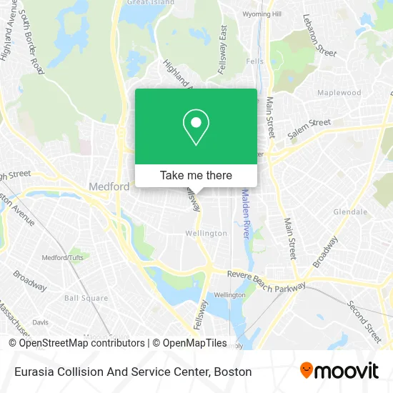 Eurasia Collision And Service Center map
