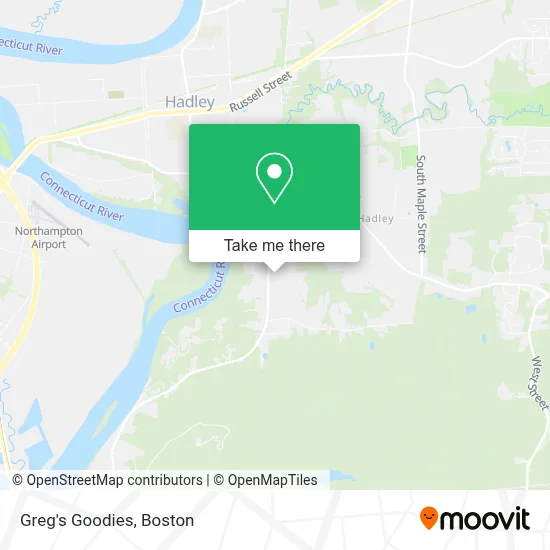 Greg's Goodies map