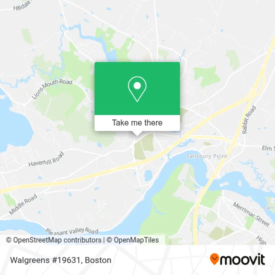 Walgreens #19631 map