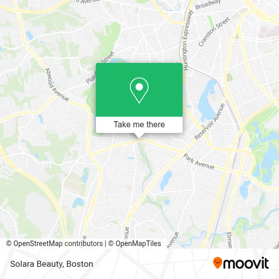 Solara Beauty map