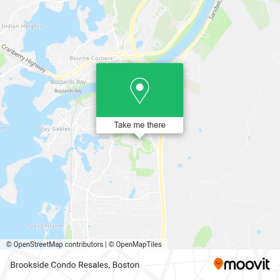 Brookside Condo Resales map