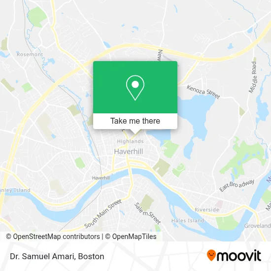 Dr. Samuel Amari map