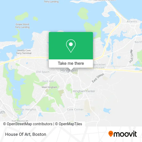 House Of Art map