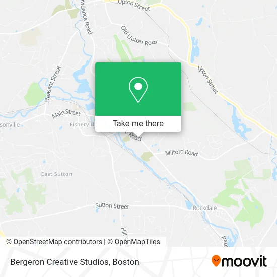 Bergeron Creative Studios map