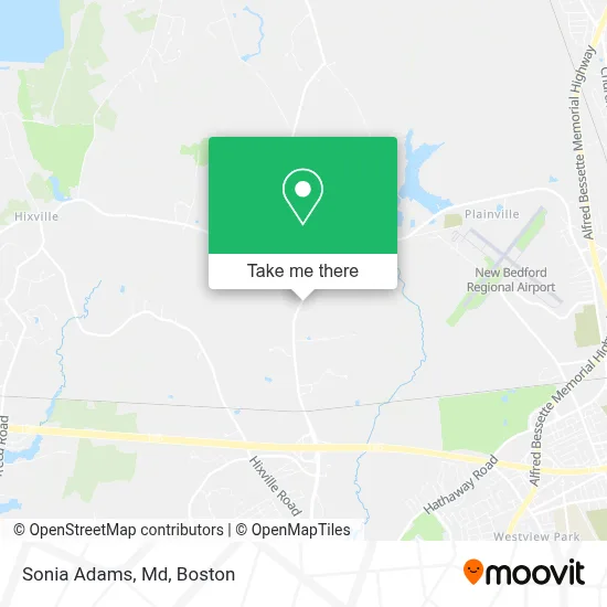 Sonia Adams, Md map