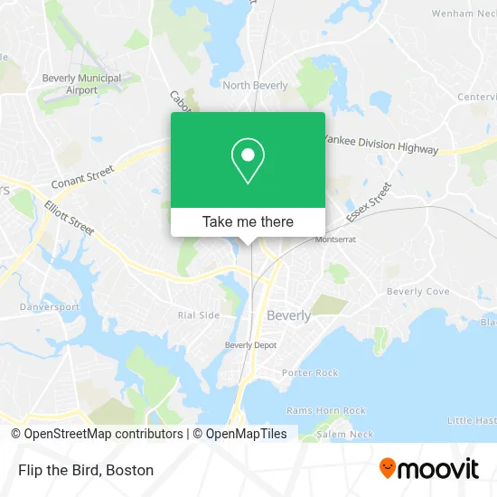 Flip the Bird map