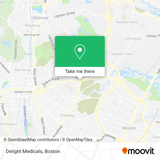 Delight Medicals map