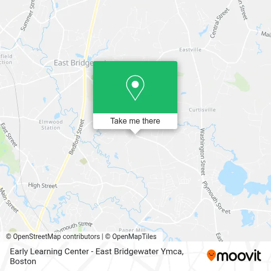 Early Learning Center - East Bridgewater Ymca map
