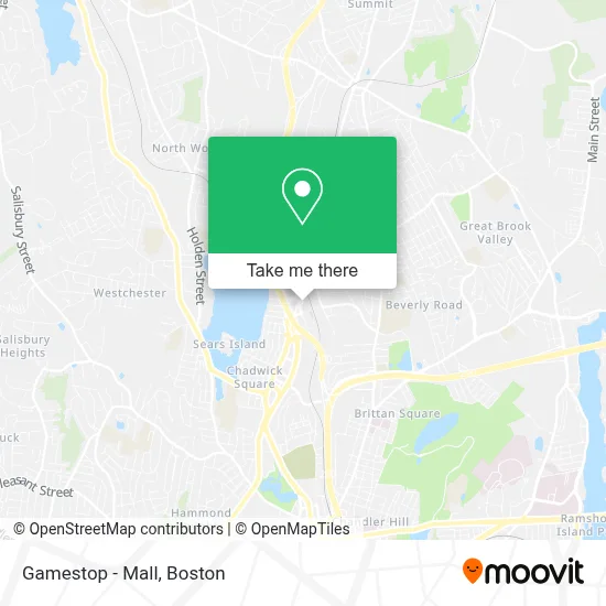 Gamestop - Mall map