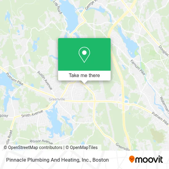 Pinnacle Plumbing And Heating, Inc. map
