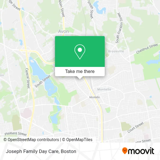 Joseph Family Day Care map