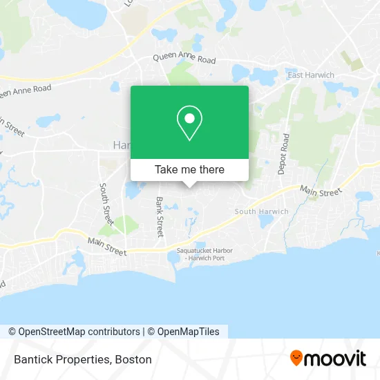 Bantick Properties map