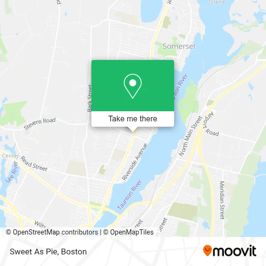 Sweet As Pie map