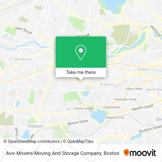 Aviv Movers-Moving And Storage Company map