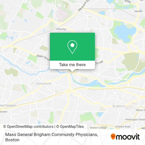 Mass General Brigham Community Physicians map