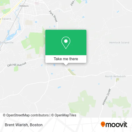 Brent Warish map