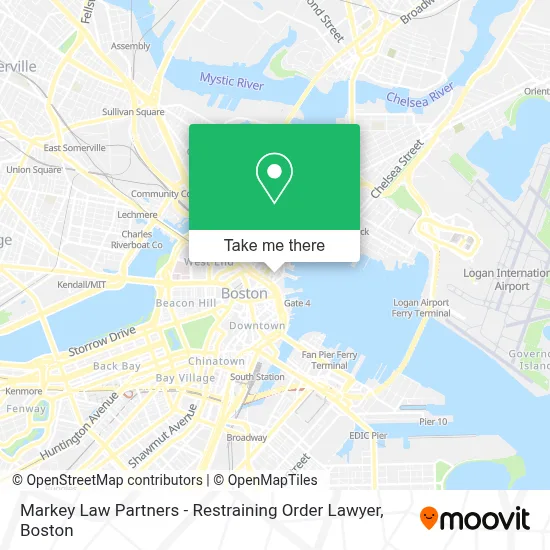 Markey Law Partners - Restraining Order Lawyer map