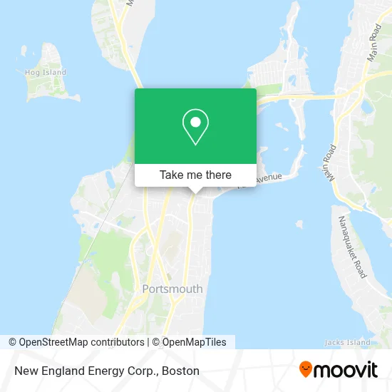 New England Energy Corp. map