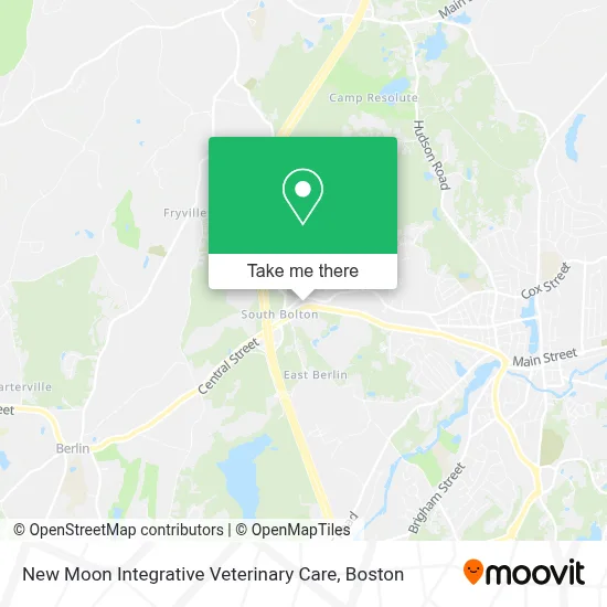 New Moon Integrative Veterinary Care map