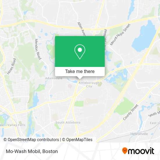 Mo-Wash Mobil map