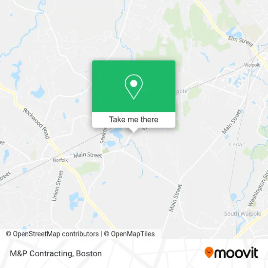 M&P Contracting map
