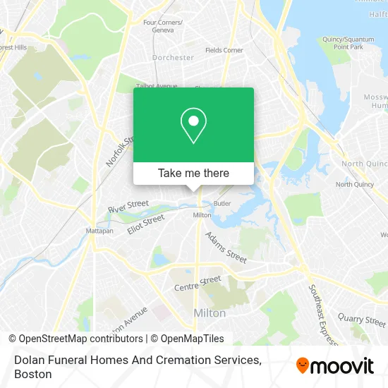 Dolan Funeral Homes And Cremation Services map