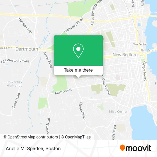 Arielle M. Spadea map