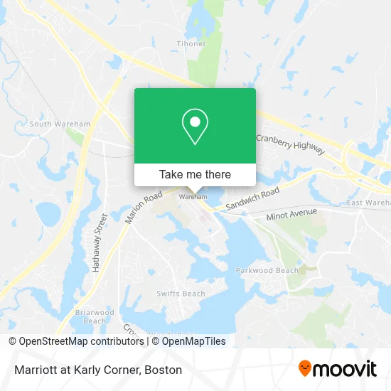 Marriott at Karly Corner map