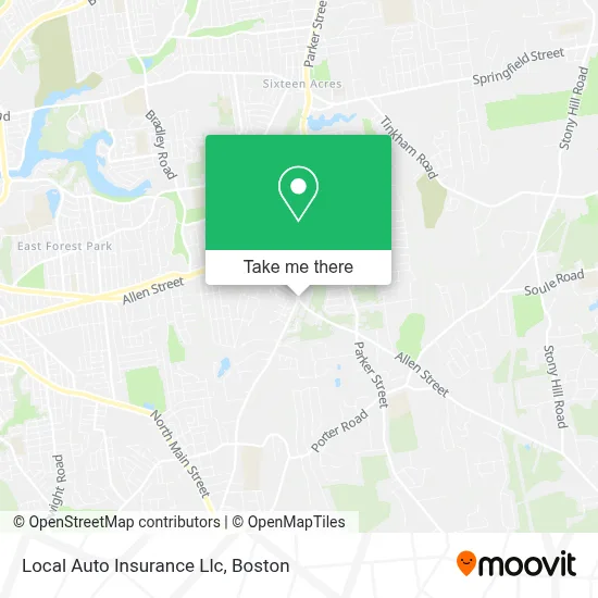 Local Auto Insurance Llc map