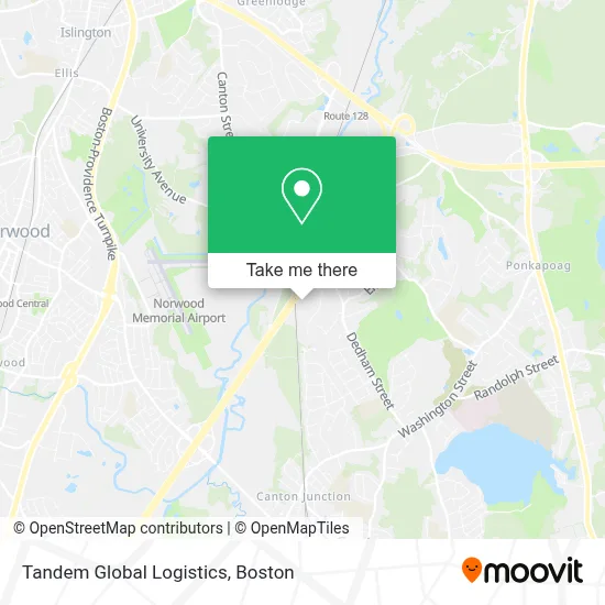 Tandem Global Logistics map