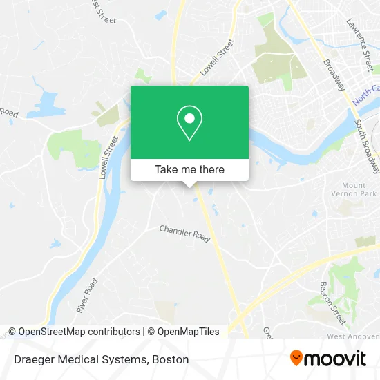 Draeger Medical Systems map