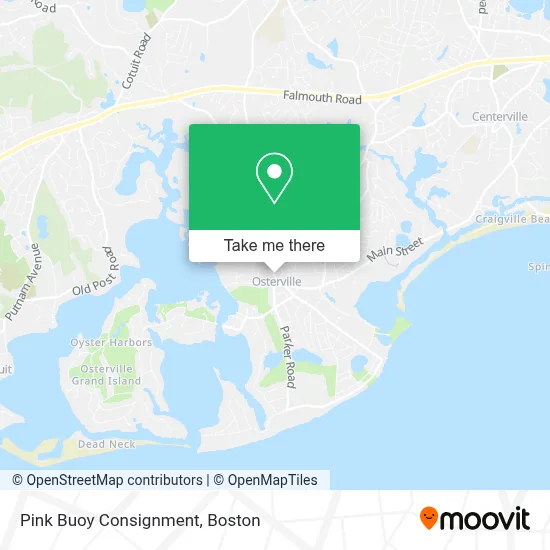 Pink Buoy Consignment map