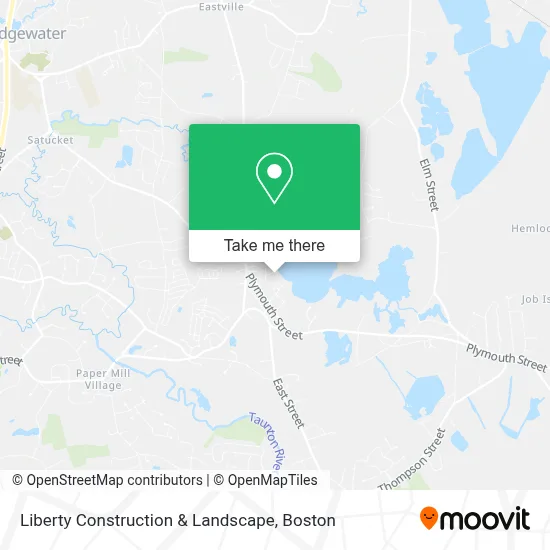 Liberty Construction & Landscape map
