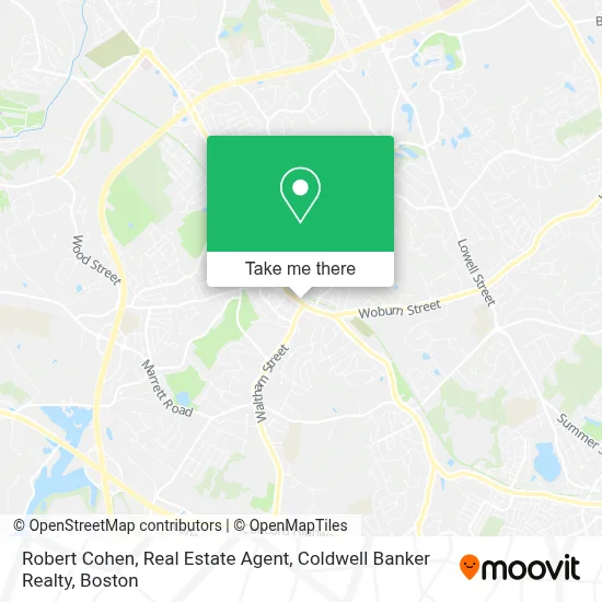 Robert Cohen, Real Estate Agent, Coldwell Banker Realty map