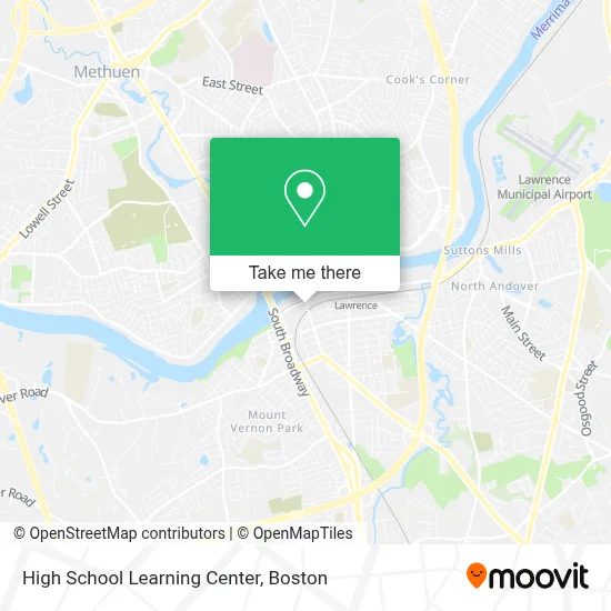 High School Learning Center map