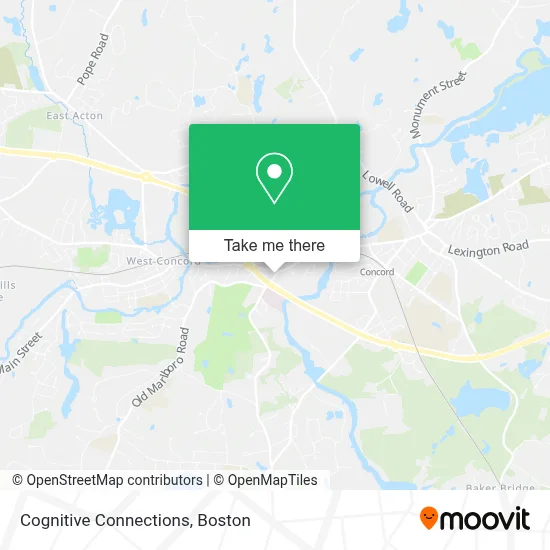 Cognitive Connections map