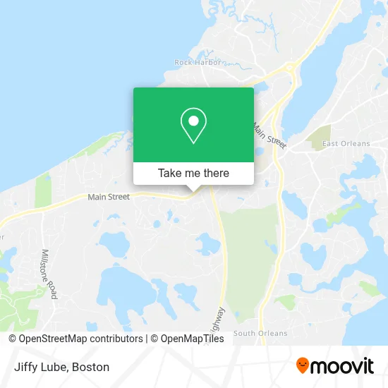 Jiffy Lube map