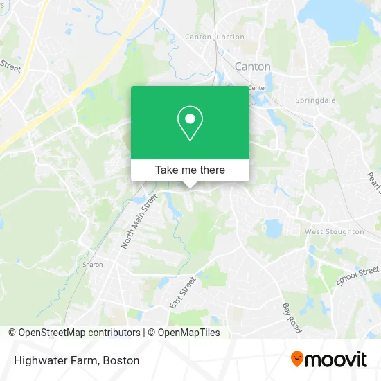 Highwater Farm map