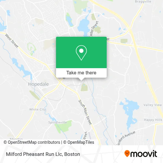 Milford Pheasant Run Llc map