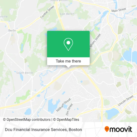 Dcu Financial Insurance Services map